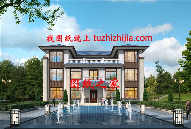 4款簡單大氣三層樓房，造價60萬左右，忍不住推薦