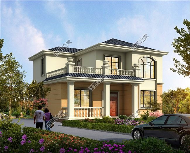 鄉下自建二層房設計圖紙，這四款總有一款是你中意的