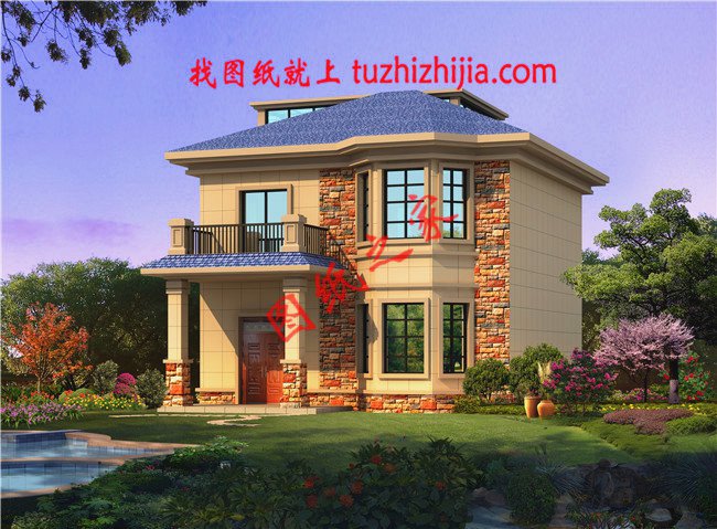 農(nóng)村二層樓房設計圖，造價10萬左右，經(jīng)濟又劃算