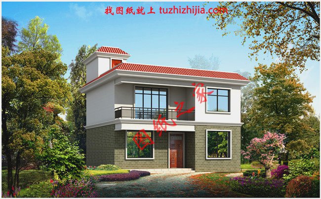 農(nóng)村二層樓房設計圖，造價10萬左右，經(jīng)濟又劃算