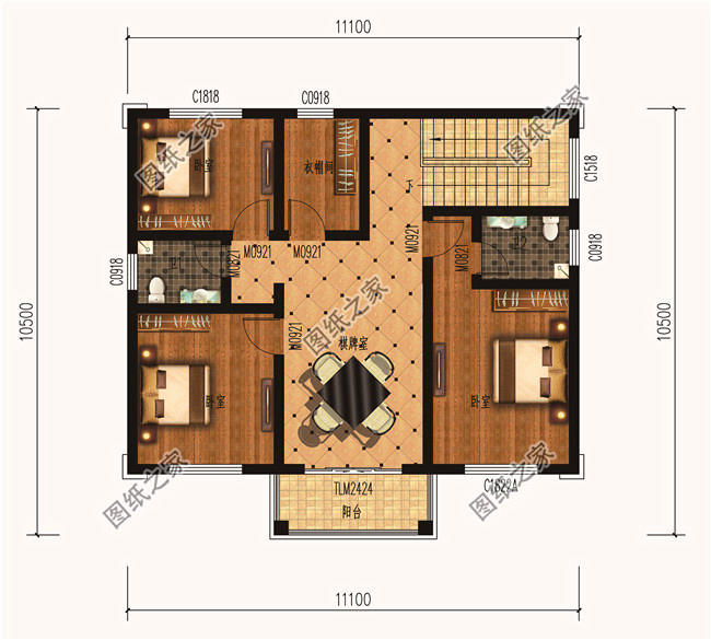 4款15萬農村二層小樓設計圖，這輩子擁有一棟滿足了
