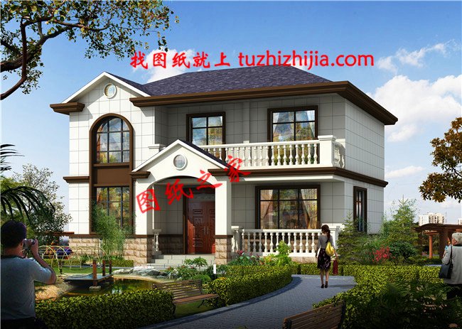 4款15萬農村二層小樓設計圖，這輩子擁有一棟滿足了