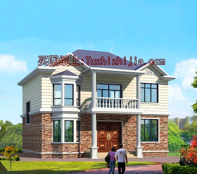 良心推薦5款造價(jià)10萬左右二層樓房設(shè)計(jì)圖，實(shí)用簡單