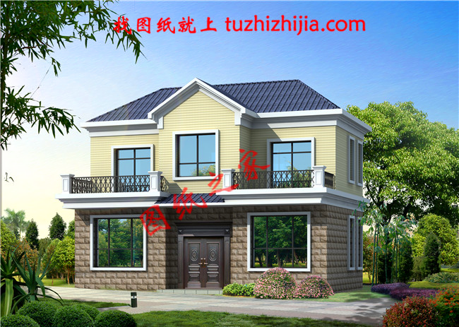 造價15萬至20萬二層別墅設計圖，親戚見了都說好