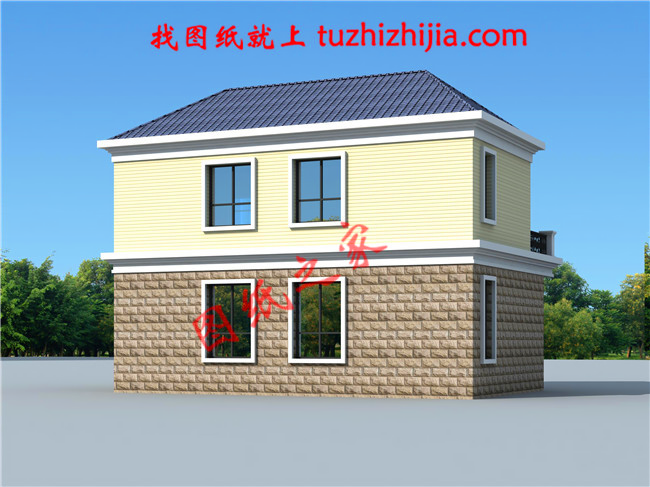 造價15萬至20萬二層別墅設計圖，親戚見了都說好