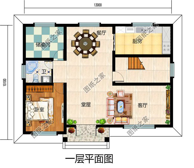 造價15萬至20萬二層別墅設計圖，親戚見了都說好