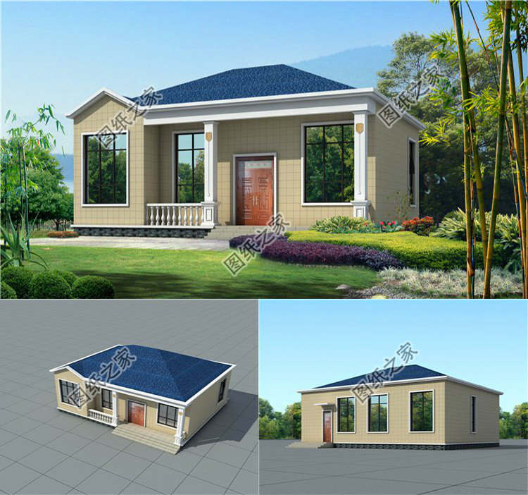 農村一層最美房屋，經濟實用，全國各地搶著建