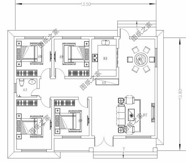農村一層最美房屋，經濟實用，全國各地搶著建