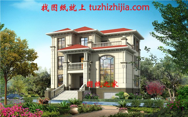 農村普通三層樓自建房平面圖，這戶型真的是絕了！