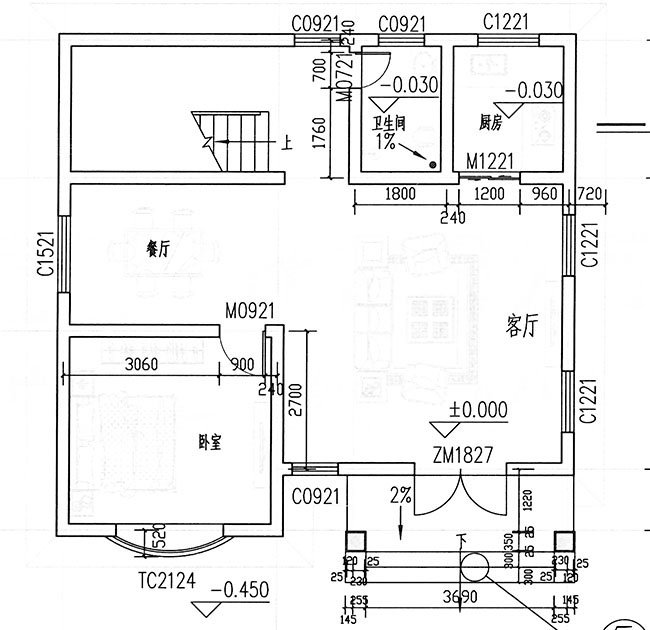 農村9米*9米建房圖，5套小戶型別墅超好看！