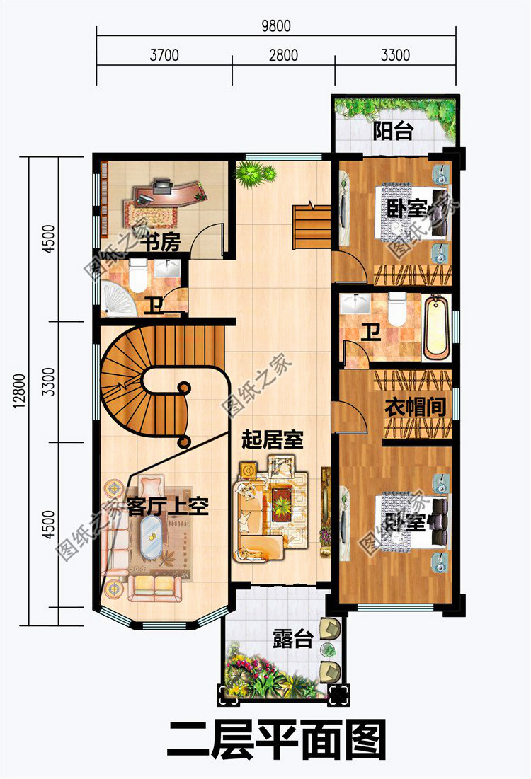 獨棟三層別墅，三代也不過時，讓城里人羨慕吧!