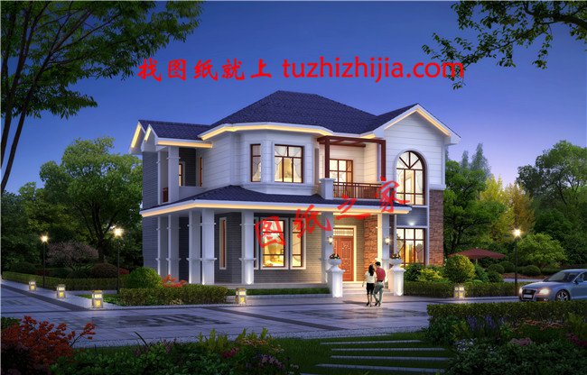 12米×10米農(nóng)村自建房平面圖，保證讓你眼前一亮