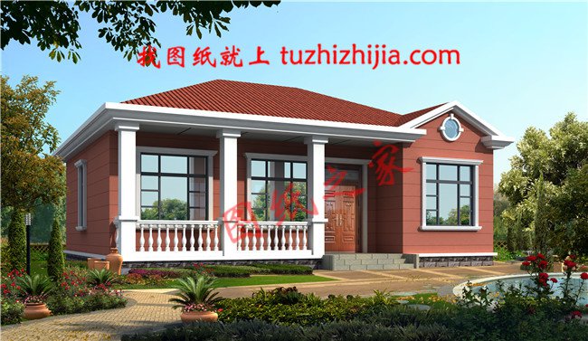 12米×10米農(nóng)村自建房平面圖，保證讓你眼前一亮