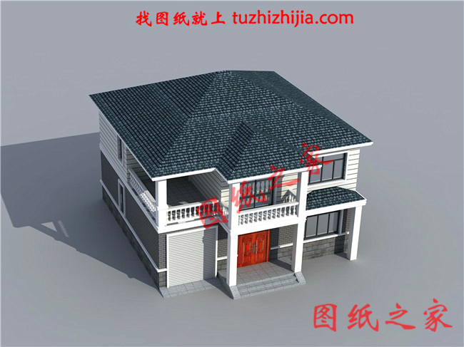 農村120平方二層小樓圖，不用借錢就能建，忍不住推薦