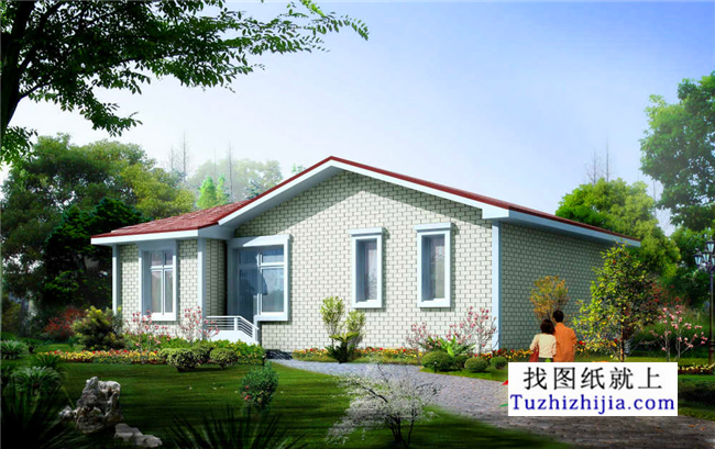 農村90平方米一層房子設計圖，每款不超10萬，再也不用為小宅基地發愁