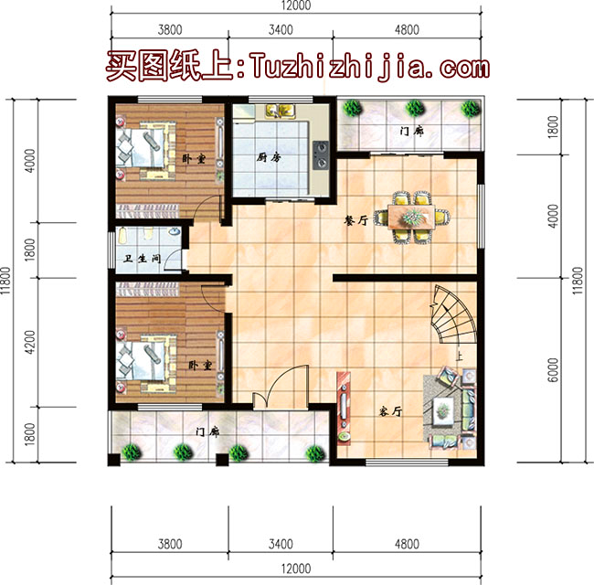 農村簡單大氣二層樓，聽我的，這么蓋你絕對不虧