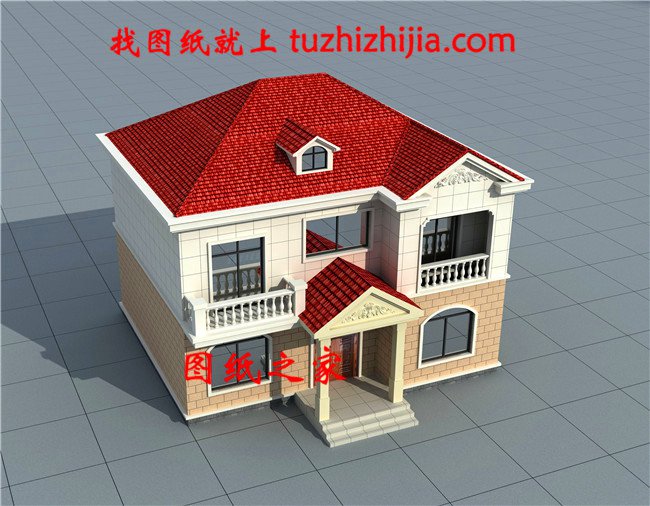 農村二層樓房普通設計圖，造價15萬，真正適合自家的住宅