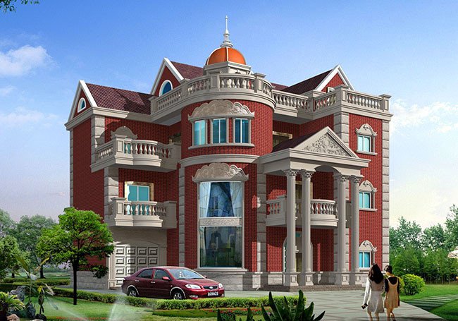 農村自建房三層半實景圖，戶型超實用！