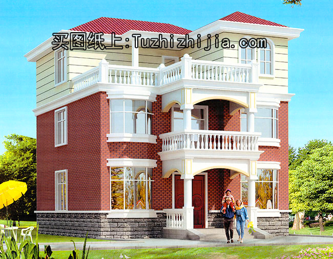 農(nóng)村三層20萬(wàn)自建房圖，不用借錢都能蓋，建好后羨慕倒一大片人