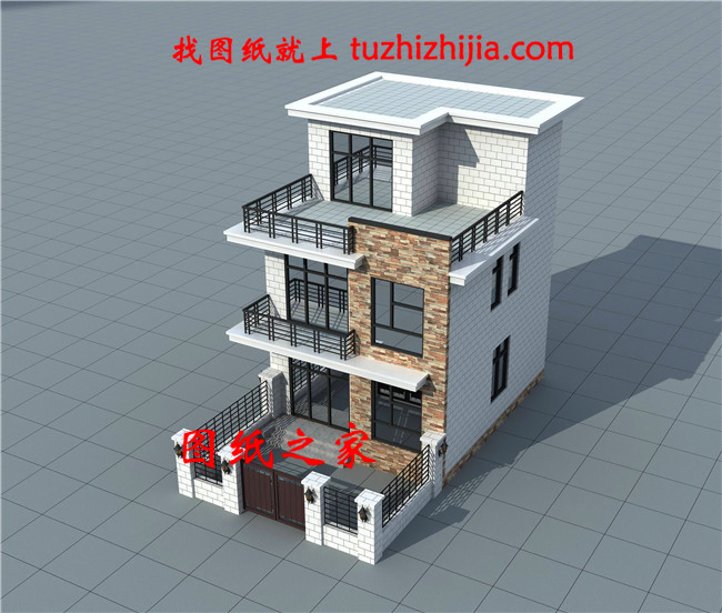 農(nóng)村三層20萬(wàn)自建房圖，不用借錢都能蓋，建好后羨慕倒一大片人