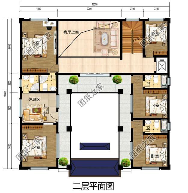3套三層別墅大戶型方案，有效果圖和平面圖，過完年就建