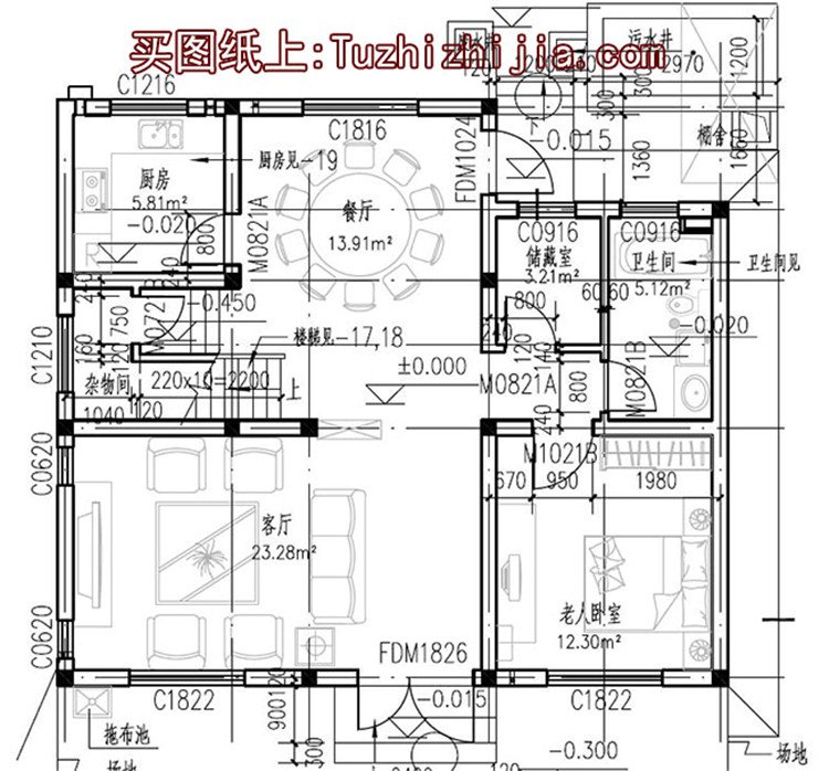 分享5款90平米2層小別墅設計圖，再也不用發愁宅基地小了
