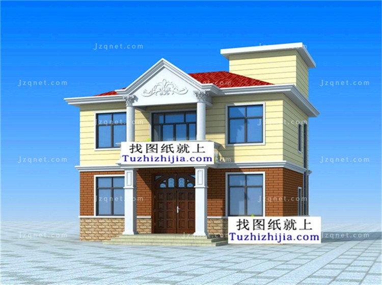 分享5款90平米2層小別墅設計圖，再也不用發愁宅基地小了