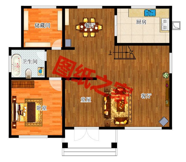 分享5套農村15-20萬二層樓房設計圖，這種設計美呆了，拿走不謝！