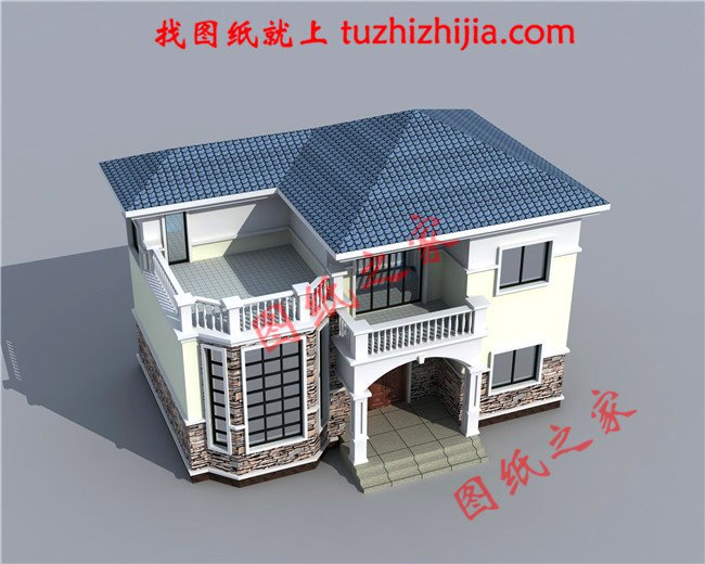 分享5套農村15-20萬二層樓房設計圖，這種設計美呆了，拿走不謝！