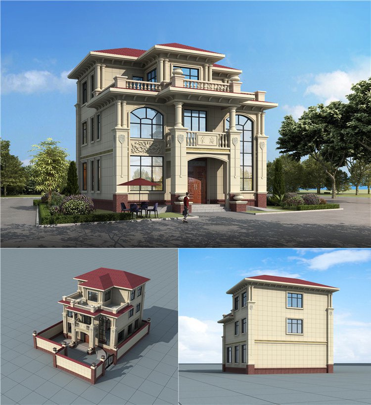 10*12農(nóng)村建房設(shè)計(jì)效果圖，照著建準(zhǔn)沒錯(cuò)，村里人都說好