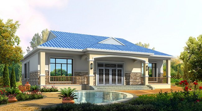 史上最全農村一層自建房設計圖大全，你想要的都在這兒了！