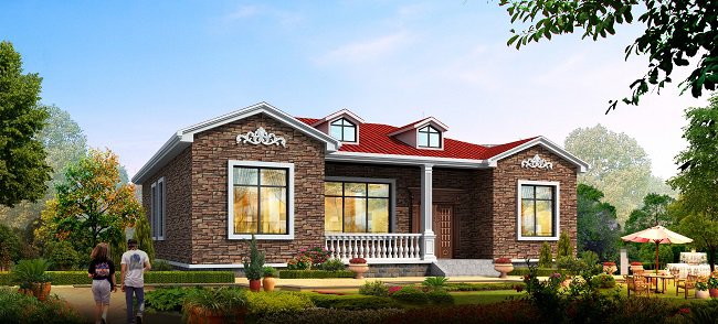 史上最全農村一層自建房設計圖大全，你想要的都在這兒了！