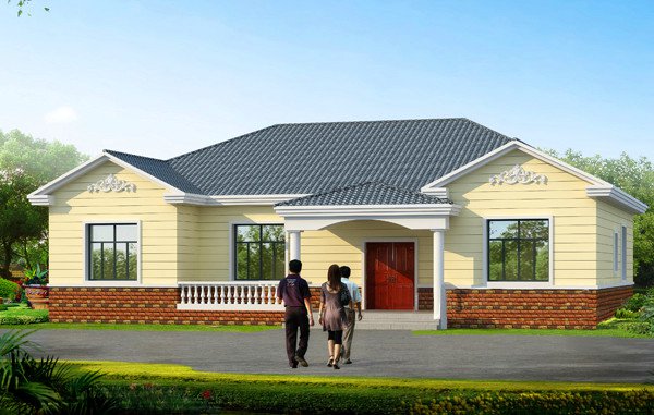 史上最全農村一層自建房設計圖大全，你想要的都在這兒了！