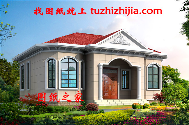 10款一層自建房圖紙，竟讓人如此心動(dòng)，借錢都要蓋！