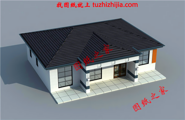 現代農村一層平房圖片，簡單大氣，看一眼你就忍不住想建