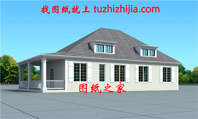 現代農村一層平房圖片，簡單大氣，看一眼你就忍不住想建