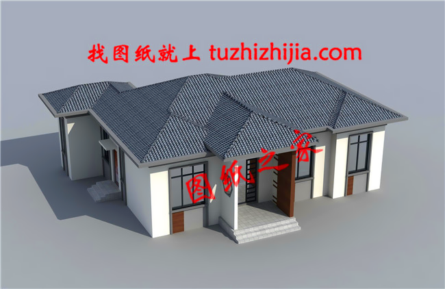 現代農村一層平房圖片，簡單大氣，看一眼你就忍不住想建