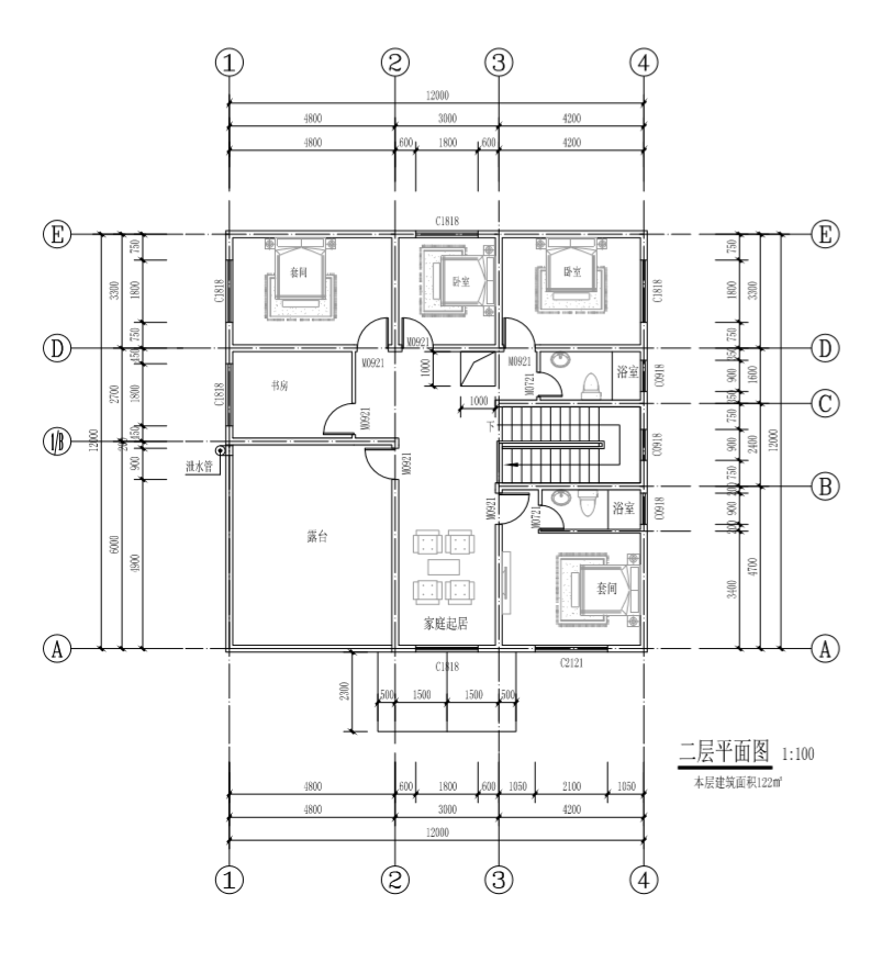 推薦農村自建房12×12米設計圖紙，什么風格都有，圖紙趕緊收藏起來