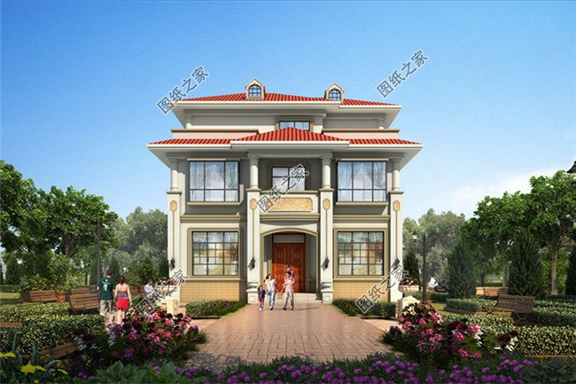 農(nóng)村二層半小戶型別墅設(shè)計圖，建一棟絕對是人生贏家