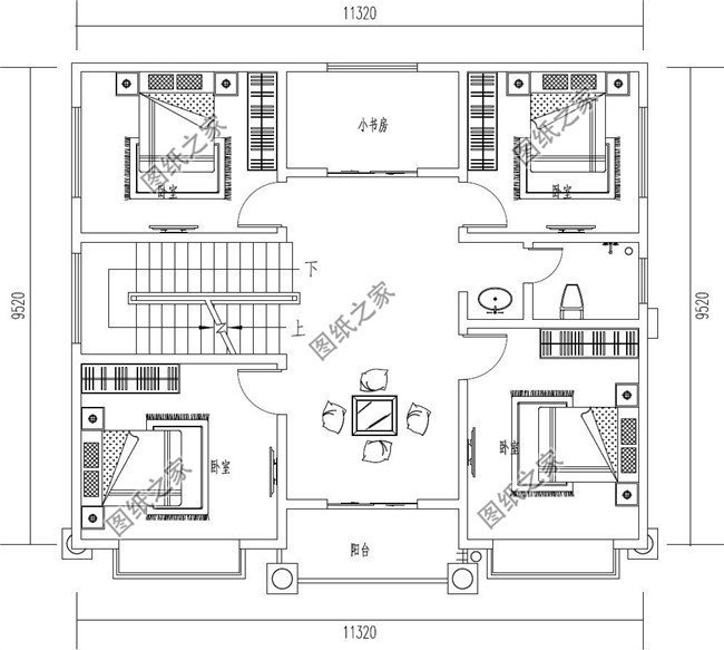 農(nóng)村二層半小戶型別墅設(shè)計圖，建一棟絕對是人生贏家