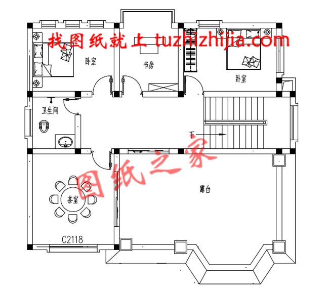 農(nóng)村二層半小戶型別墅設(shè)計圖，建一棟絕對是人生贏家