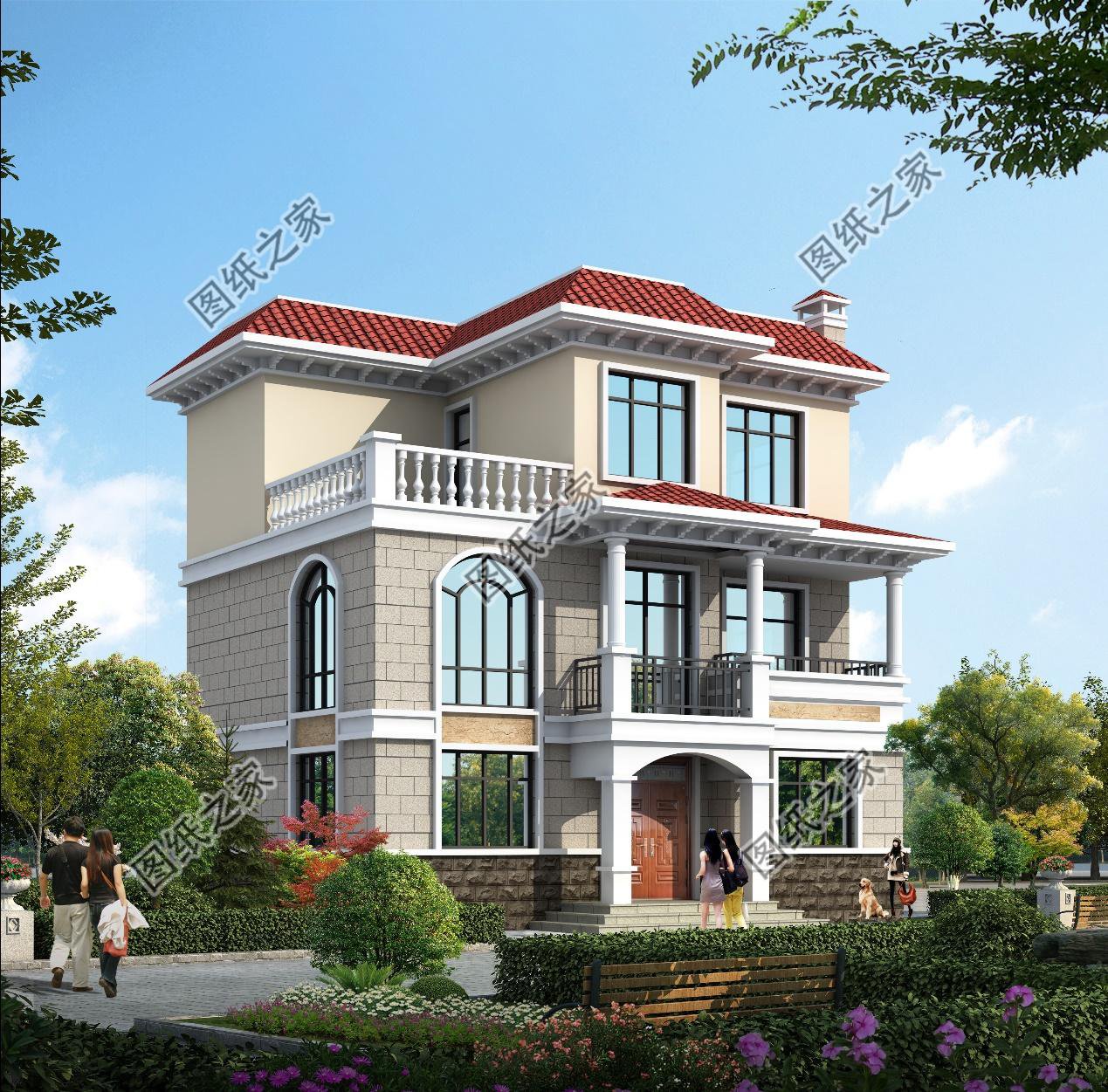 80平米農(nóng)村簡單房子效果圖，小戶型，全部送給你