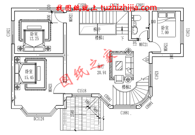 看了這四款自建房90平方米三層設計圖，你還不心動嗎？