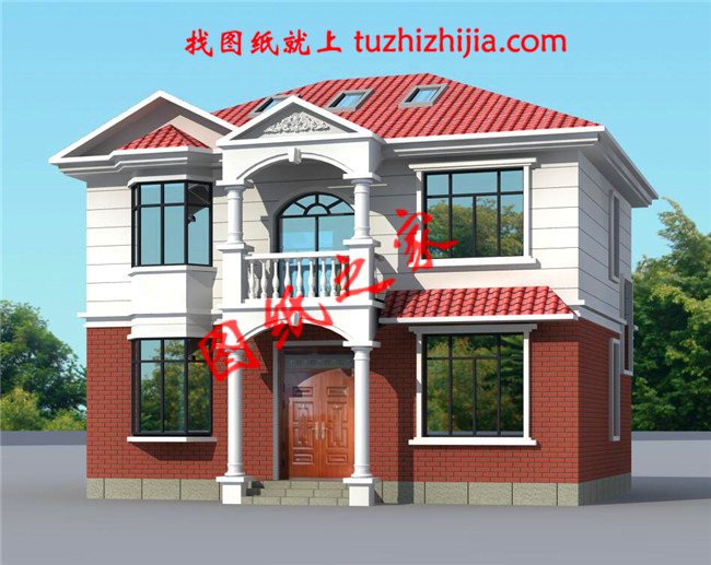 這樣建房，看著就讓人心動不已，這五款二層90平米農(nóng)村自建房設計圖趕快收藏