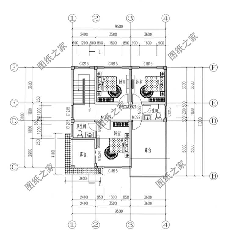 農村20萬元三層小樓效果圖，同學看了都羨慕