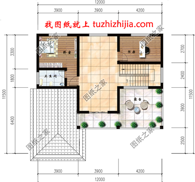 農村20萬元三層小樓效果圖，同學看了都羨慕