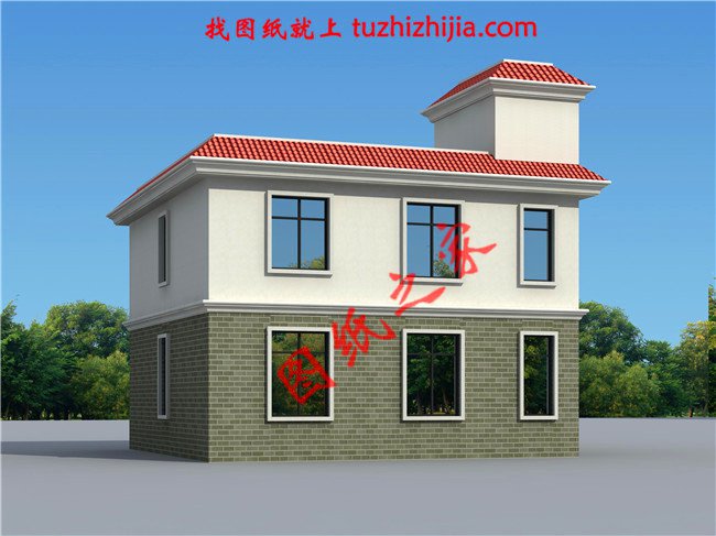 這樣建房，看著就讓人心動不已，這五款二層90平米農(nóng)村自建房設計圖趕快收藏