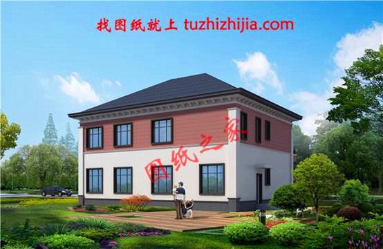 農村30萬二層樓房圖片帶院子，真正適合農村建的房子