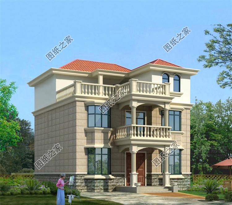 三層自建房實(shí)景圖，看了別人家建的房子，我也心動(dòng)了