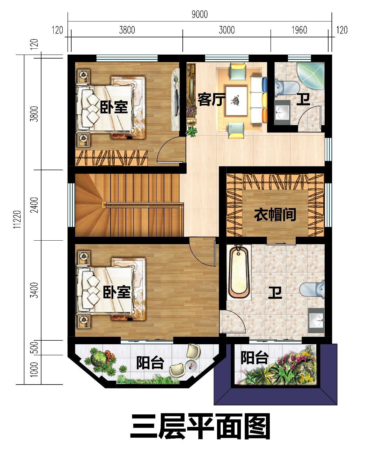 2026新款小型別墅圖，經(jīng)典耐看，戶型實用，萬一哪天就用上了